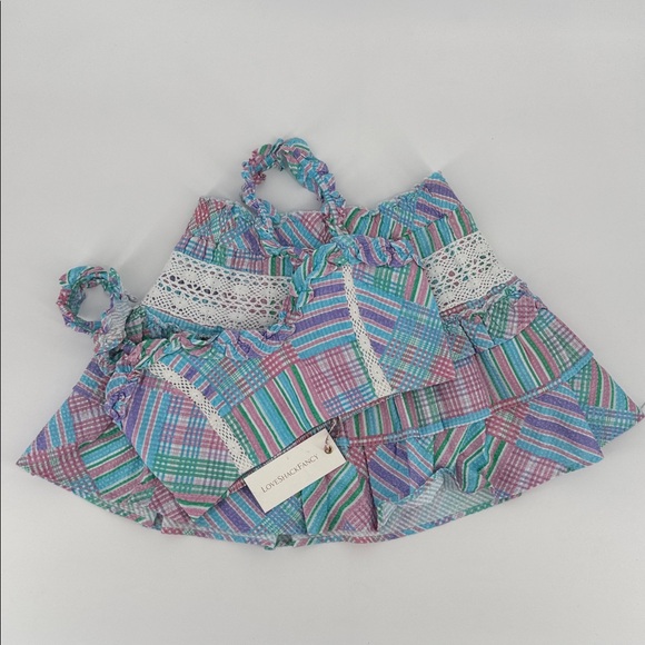 LoveShackFancy Candyland Mireya Bralette & Corbette Skirt Set NWT - Picture 7 of 11